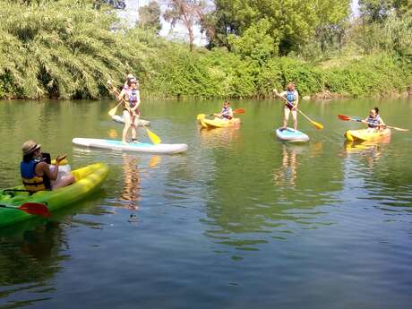 Verleih von Paddle & Riesenpaddle im Fluss by Kayak Paddle fréjus