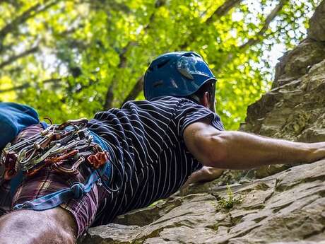 Climbing site of Paradou