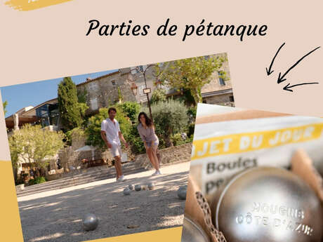 Pétanque sur la Place des Patriotes