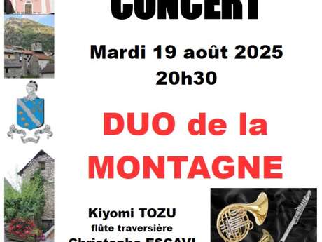 Concert Duo de la montagne