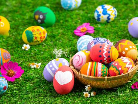 Chasse aux œufs de Pâques au château du Touvet