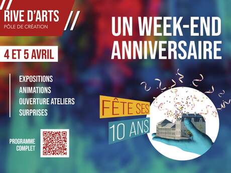 Fin de semana de cumpleaños en Rive d'Arts