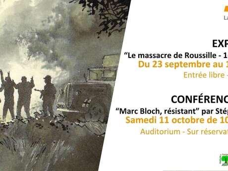 Conférence-Débat : Marc Bloch, résistant Conférence-Débat : Marc Bloch, résistant