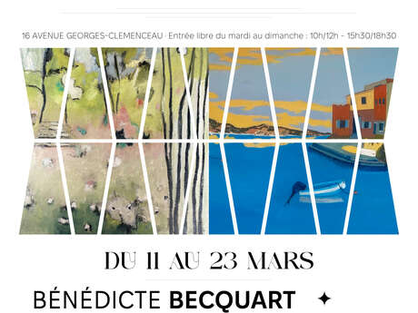 Exposition : Bénédicte BECQUART et Ghislaine PORTE