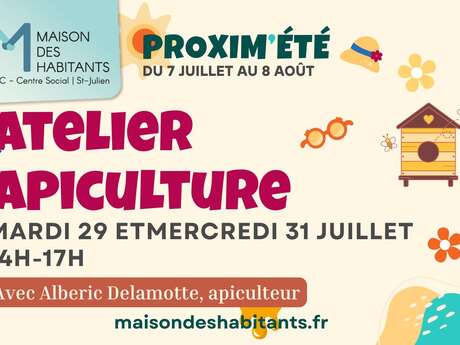 Atelier Apiculture avec Alberic Delamotte, apiculteur