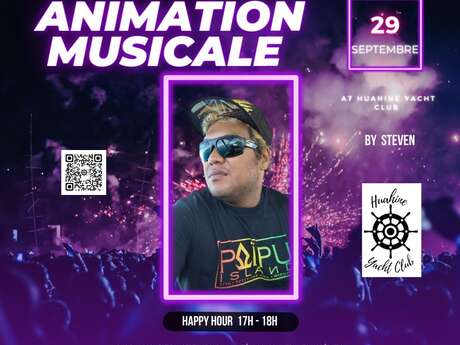 Steven in concert - Huahine Yacht Club