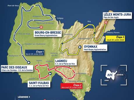 Tour de l'Ain cycling