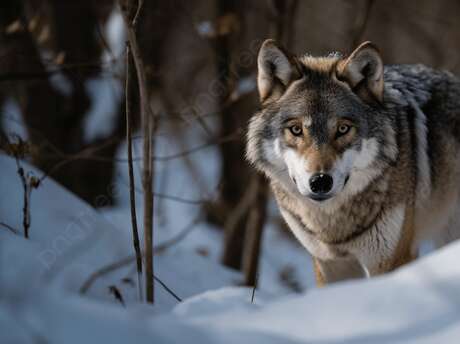 Randonnée accompagnée en raquettes "Sur la piste du loup"