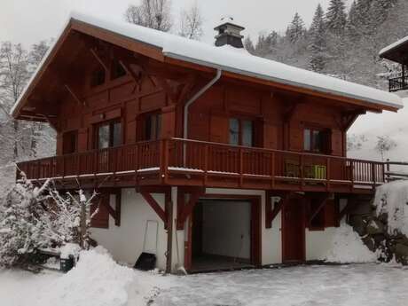 Chalet vue d'exception sur la chaîne du Mont-Blanc
