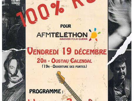 Soirée 100% Rock du Téléthon