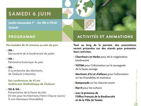 Conference - Building wildlife - Rendez-vous aux jardins 2026