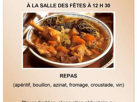 Repas "L'Azinat et sa Rouzolle"