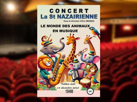 Music : La Saint Nazairienne - Le monde des animaux en musique