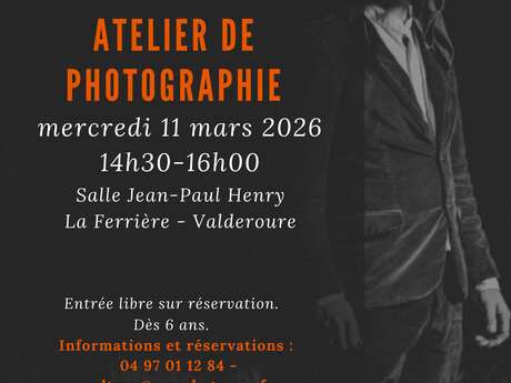 Atelier de photographie avec l'artiste Andrea Graziosi