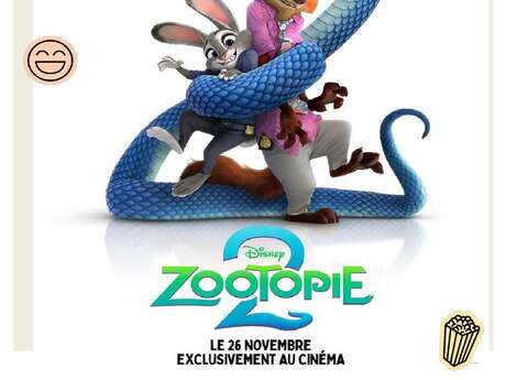 Cinéma à Valdeblore "ZOOTOPIE 2"
