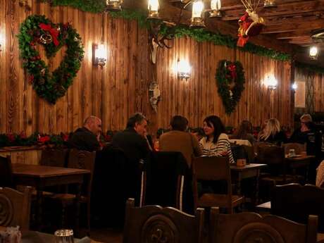 Weihnachtsessen auf der Ranch de la Mène