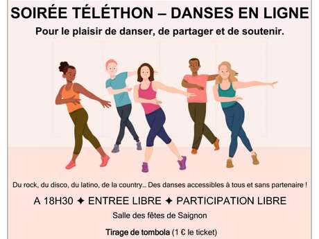 Téléthon à Saignon