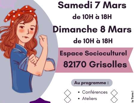 Journées 100% Féminin – 7 et 8 mars 2026 - Grisolles (82)