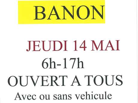 Brocante - Vide Greniers - Bourse aux plantes