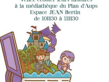 Lecture : Les raconteuses (à partir de 3 ans)