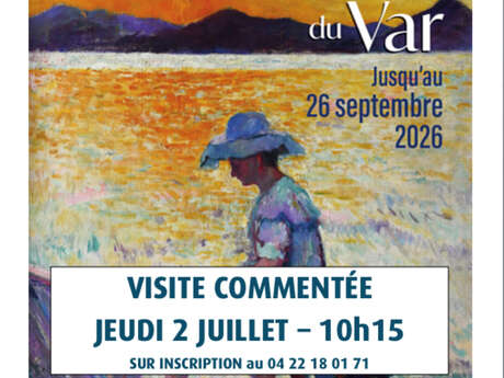 Visita guidata alla mostra «Couleurs du Var» alla Villa Théo