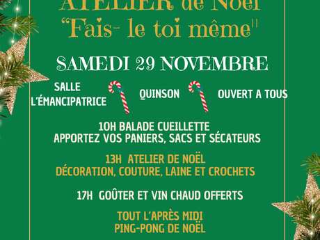 Atelier de Noël Atelier de Noël