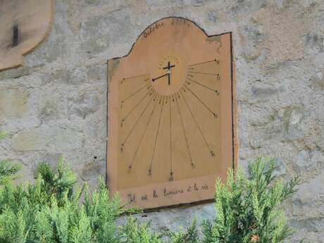 Cadran solaire de Sainte-Marie de Rosans