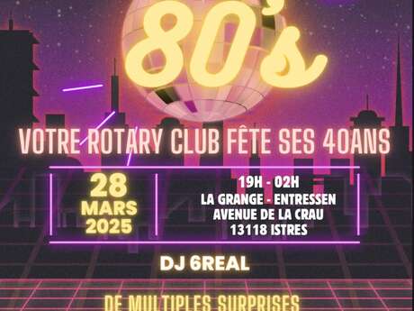 Soirée Back to 80's