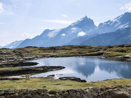 Lac Noir et lac Lérié depuis le Chazelet