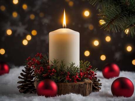 Christmas Mass in Aureille