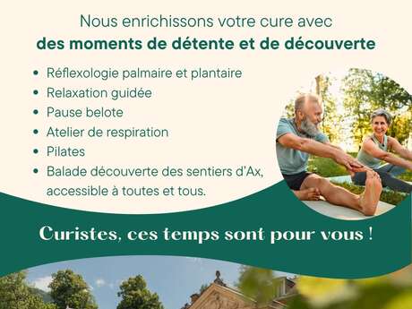 Activities at the Maison du Curiste