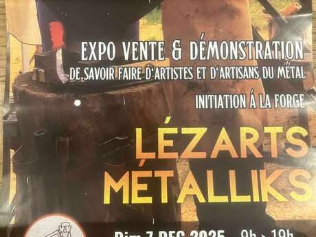 Lézarts Metalliks : Démonstration, expo-vente