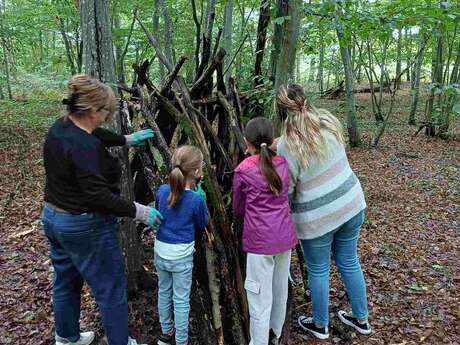 Les rendez-vous nature : Cabanes en forêt de Salvaris