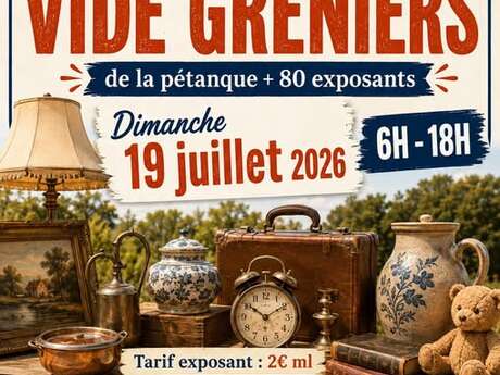 Vide-grenier à Montaigu-de-Quercy