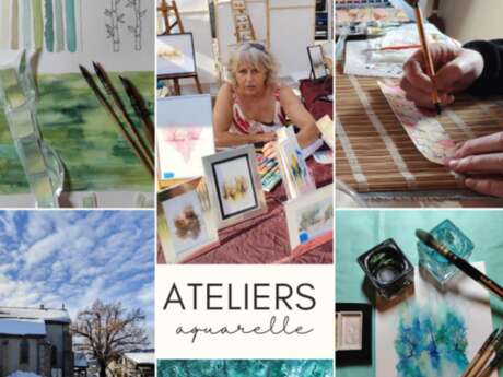 Watercolor Exhibition by Christel Cerruti