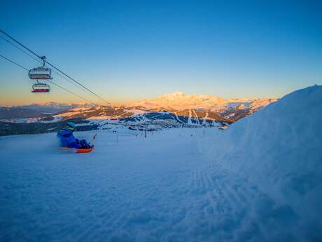 Bowling sur neige
