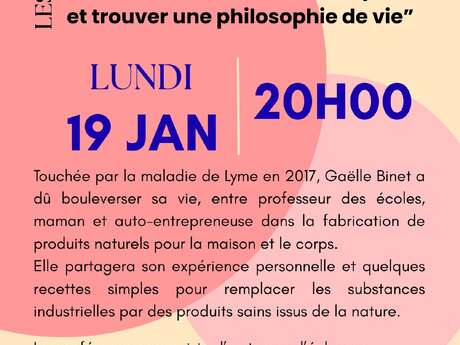 Conférence : Vivre avec la maladie de Lyme
