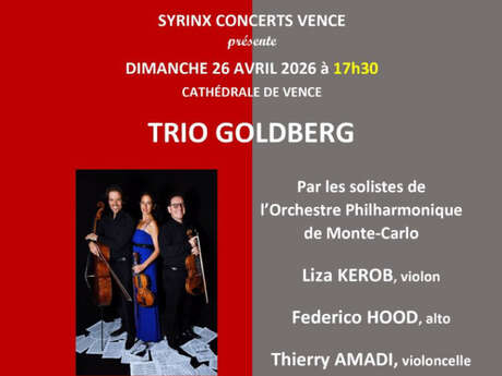Syrinx concerts : TRIO GOLDBERG