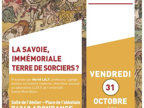 Conférence : « La Savoie, immémoriale terre de sorciers ? »