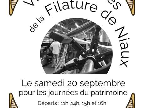 Guided tour of the Niaux Spinning Mill