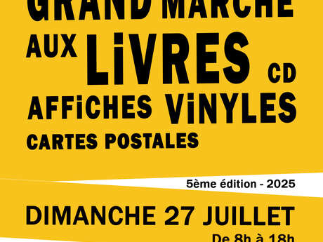 Grand marché aux livres