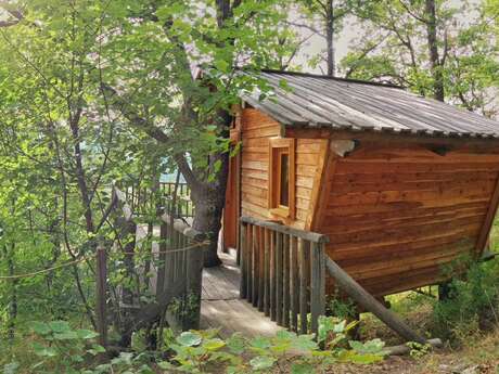 Studio cabane dans les arbres de la Bannette