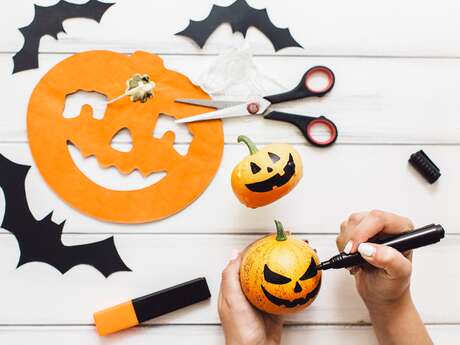 Initiation enfant : décors de contes d’Halloween