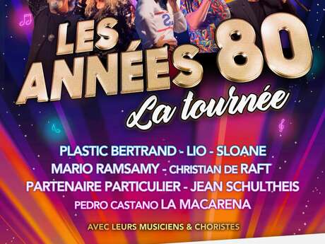 Concert Les années 80, la tournée au théâtre de verdure