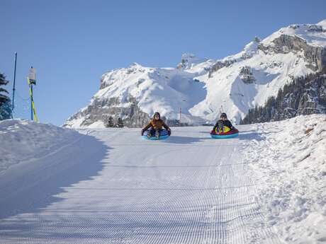Snowtubing à Plaine-Joux
