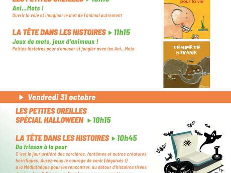 Atelier - La tête dans les histoires