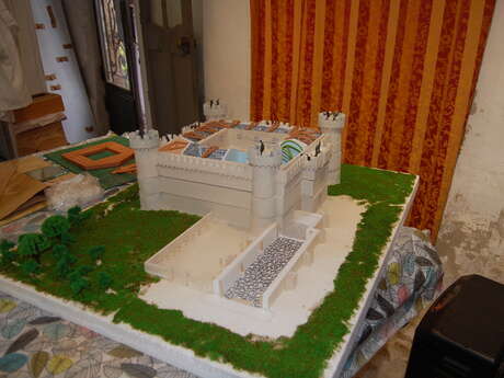 Exposition sur les traces du château de l'ordre de Saint Jean de Jérusalem