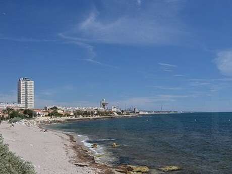 Plage de la Lèque et son parc paysager