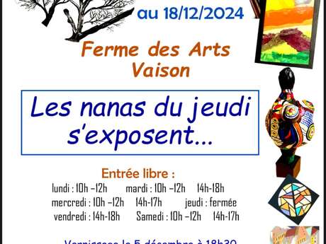 "Les nanas du jeudi s'exposent" - Exposition des arts plastiques