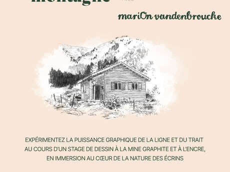 Dessiner la montagne - stage en nature